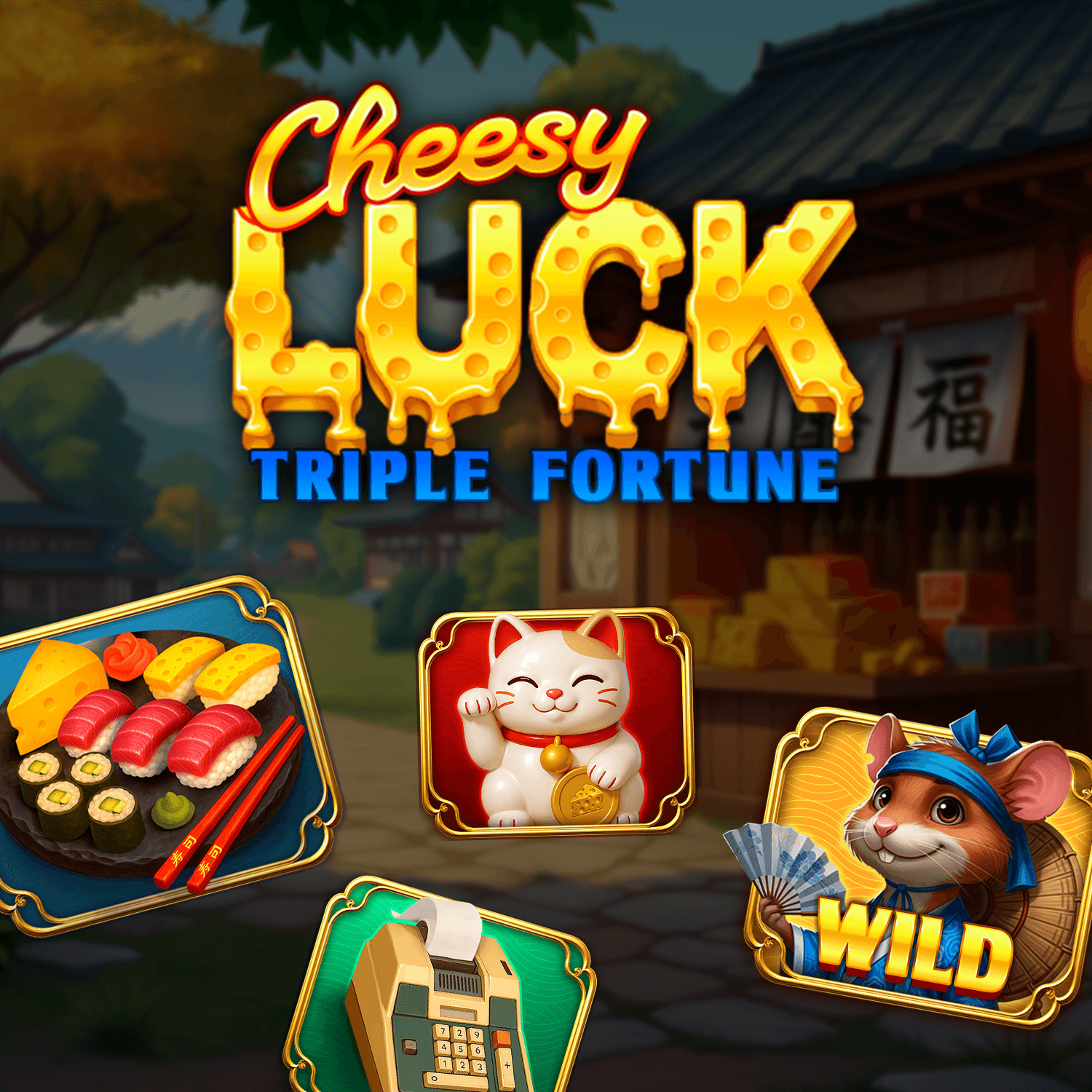 Cheesy Luck Triple Fortune — PEACHES EIGHTEEN